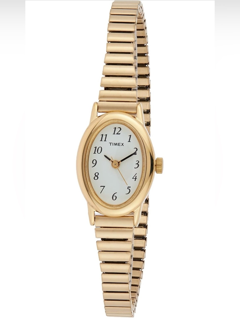 Timex Women's Cavatina Watch - TPearl Dial Gold-Tone Case